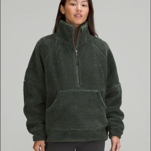 Lululemon Oversized Fleece Funnel Neck Half Zip M/L